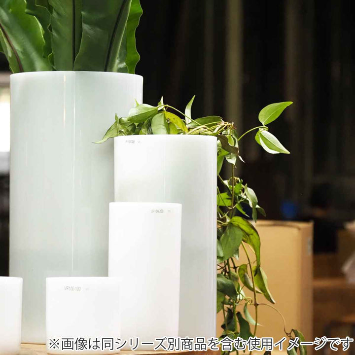 花瓶 割れないガラス PVシリンダー 直径20x高さ10cm -9