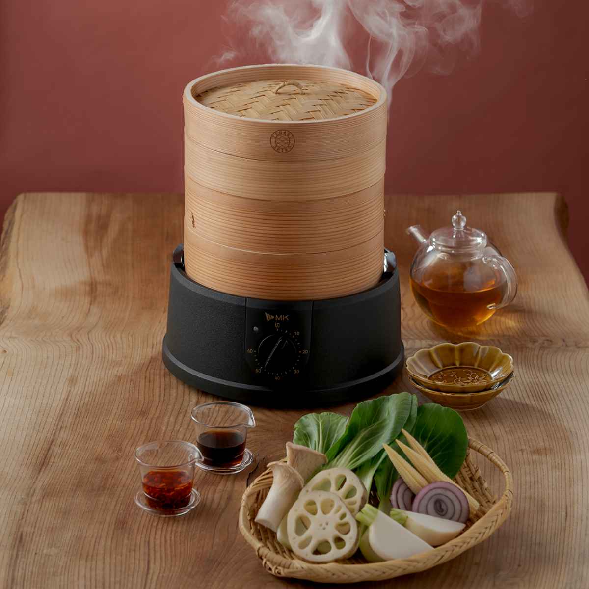 電気せいろ【TEGARU SEIRO】21cm 電気せいろ TEGARU=SEIRO 21cm – ハウジー