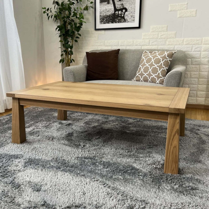 こたつ 幅120cm 比叡 ナラ突板 木製 -5