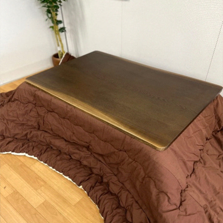 こたつ 幅120cm 六甲 タモ突板 木製 -14