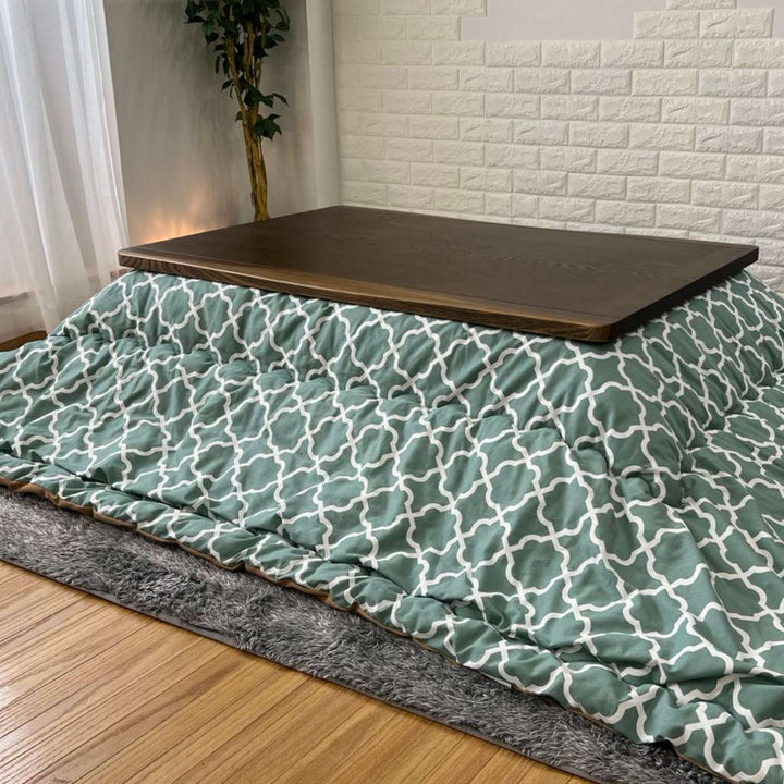 こたつ 幅120cm 六甲 タモ突板 木製 -6