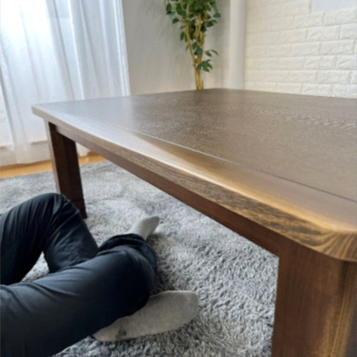 こたつ 幅120cm 六甲 タモ突板 木製 -10