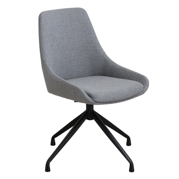 チェア 座面高43cm 回転 ファブリック ファーブ -1