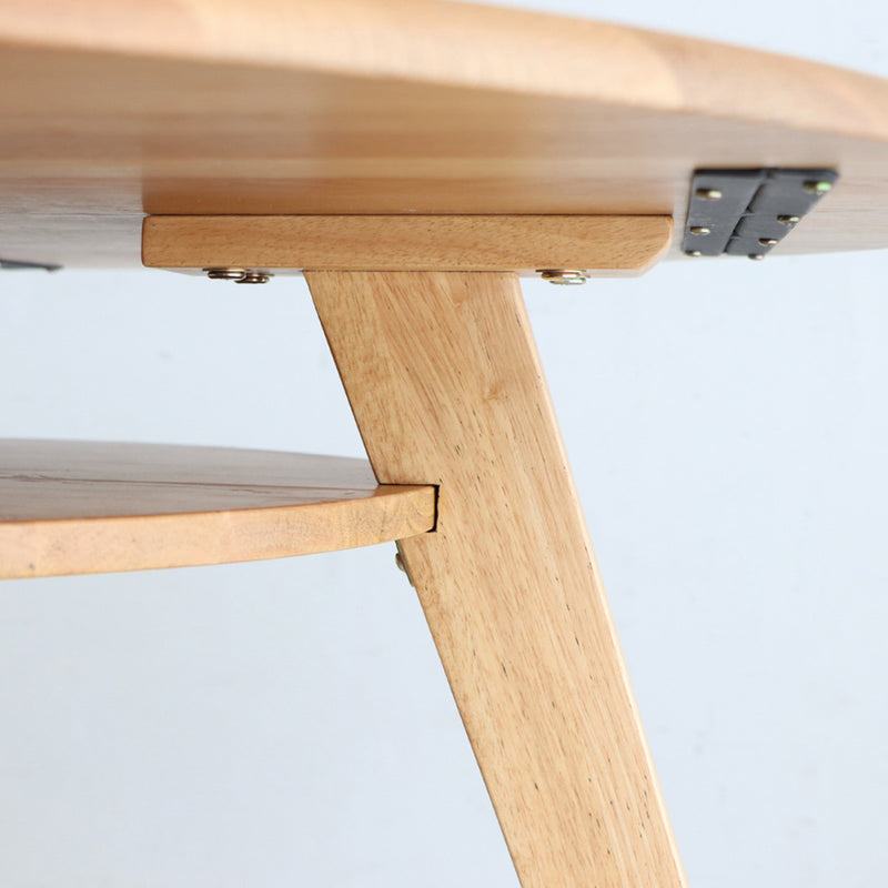 ダイニングテーブル 円形 幅110cm シーナ 木製 オーク突板 -14