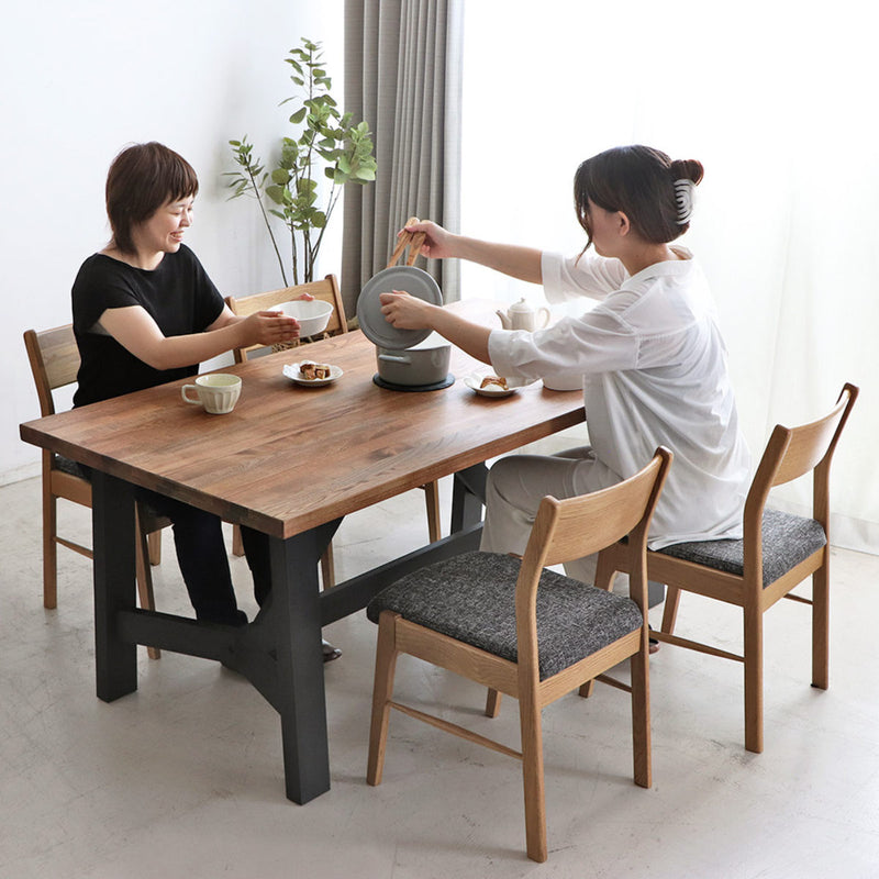 ダイニングテーブル 幅160cm マベックス 木製 ミックス無垢材 -7