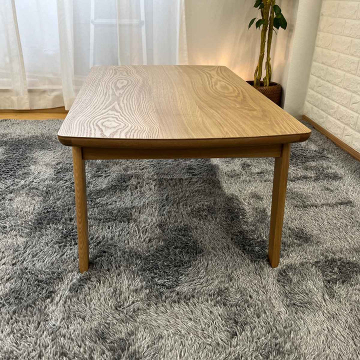 こたつ 幅105cm ケビン タモ突板 木製 -12