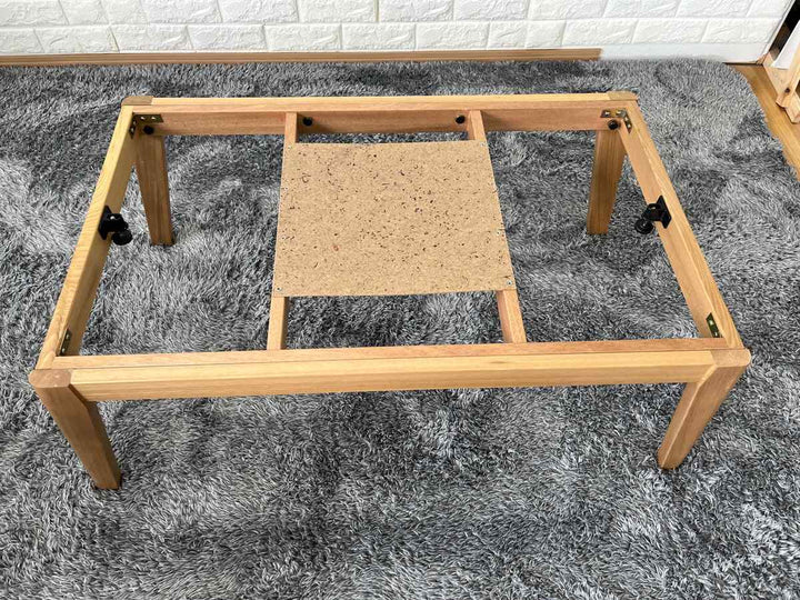 こたつ 幅105cm ケビン タモ突板 木製 -13