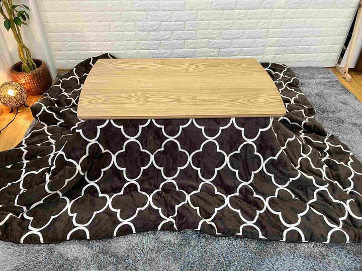 こたつ 幅105cm ケビン タモ突板 木製 -15