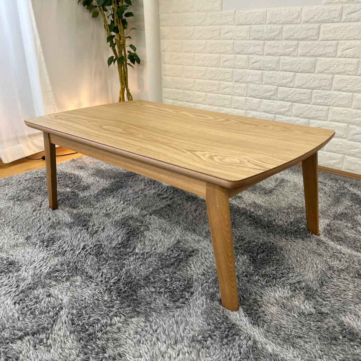 こたつ 幅105cm ケビン タモ突板 木製 -6