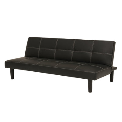 ソファーベッド 幅178cm 3人掛け レザー調