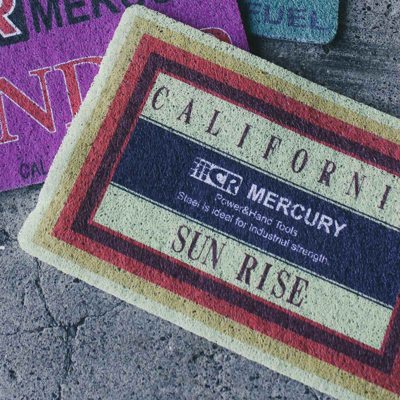 玄関マット 屋外兼用 40×60cm CALIFORNIA SUN RISE -3