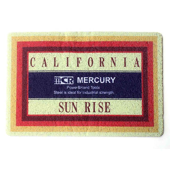 玄関マット 屋外兼用 40×60cm CALIFORNIA SUN RISE -6