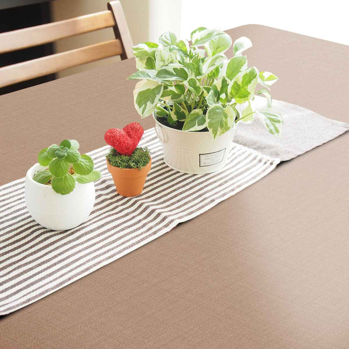 テーブルクロス 無地 120cm×150cm 抗ウイルス 抗菌 撥水加工 -20