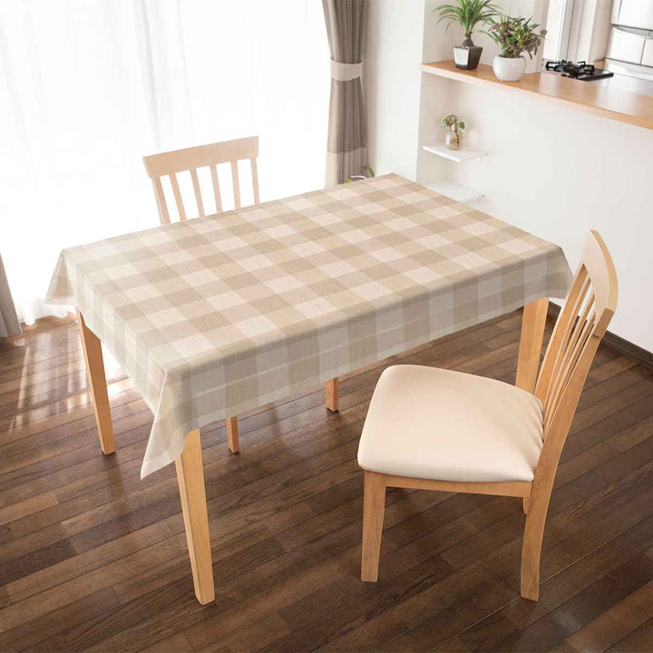 テーブルクロス チェック 120cm×150cm 抗ウイルス 抗菌 撥水加工 -17