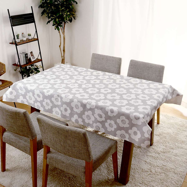 テーブルクロス 花柄 120cm×150cm 抗ウイルス 抗菌 撥水加工 -12