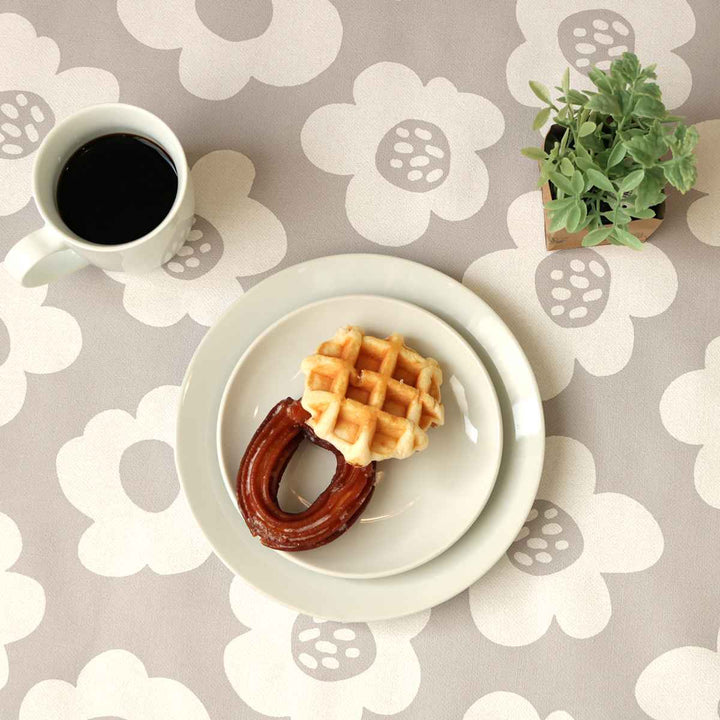 テーブルクロス 花柄 120cm×150cm 抗ウイルス 抗菌 撥水加工 -16