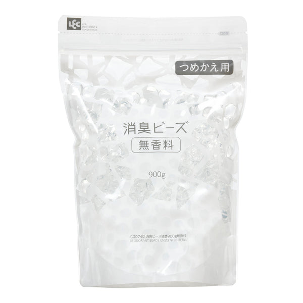 消臭剤 消臭ビーズ 詰め替え用 900g 無香料 -1