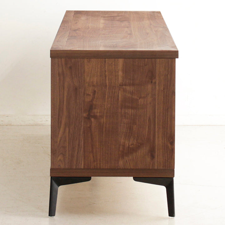 テレビ台 ローボード 和モダンデザイン 強化ガラス 格子風 幅140cm -16