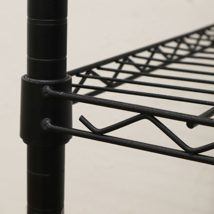 スチールラック 4段 ヴィンテージ調 NERO 幅90cm -6