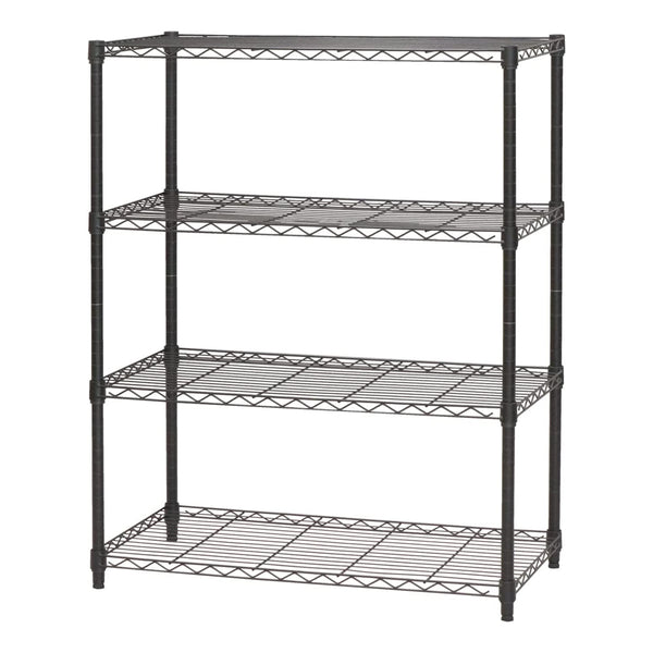 スチールラック 4段 ヴィンテージ調 NERO 幅90cm -1