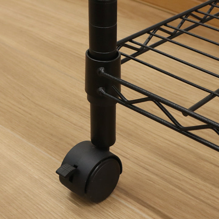 スチールラック 4段 ヴィンテージ調 NERO 幅120cm -7