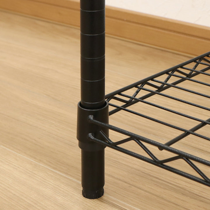 スチールラック 4段 ヴィンテージ調 NERO 幅120cm -8