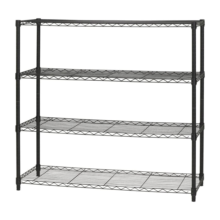 スチールラック 4段 ヴィンテージ調 NERO 幅120cm -1