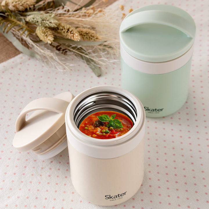 弁当箱300mlスープジャー抗菌保温保冷抗菌保温保冷デリカポットくすみカラー