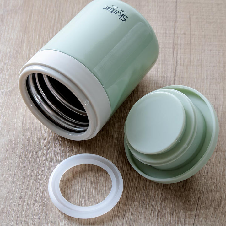 弁当箱300mlスープジャー抗菌保温保冷抗菌保温保冷デリカポットくすみカラー