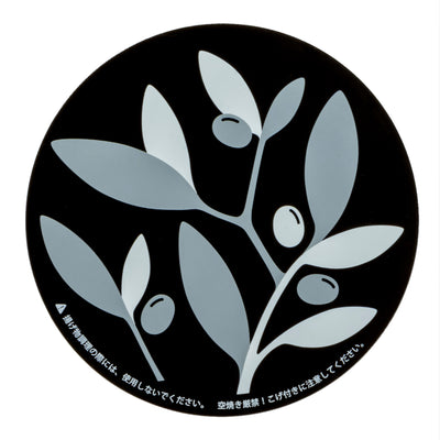 IHマット IHクッキングヒーターマット 直径22cm オリーブ