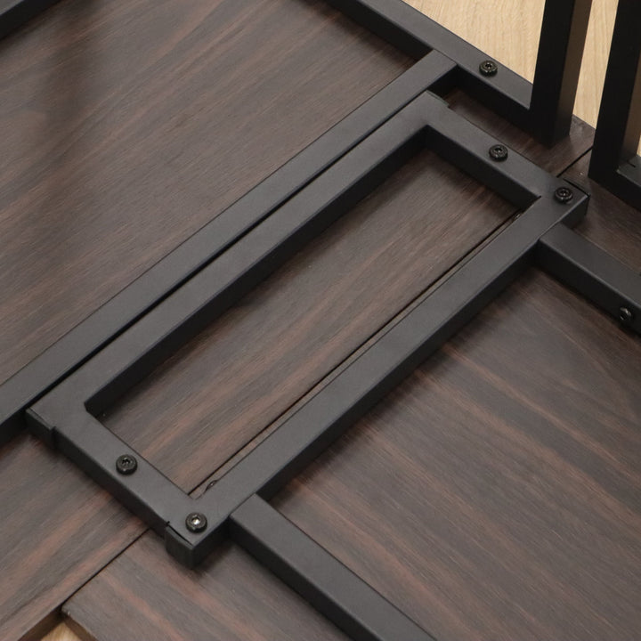 コーナーになるデスク用コネクター スチール -6