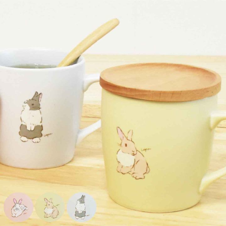 マグカップ 350ml mignonchouchou ミノンシュシュ 陶磁器 -2