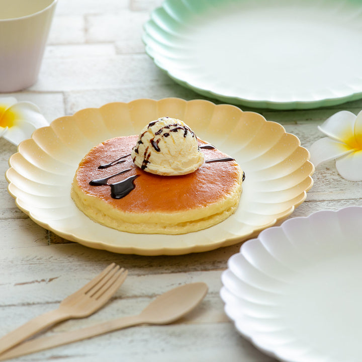 プレート 24cm L フラワープレート Shell プラスチック -2