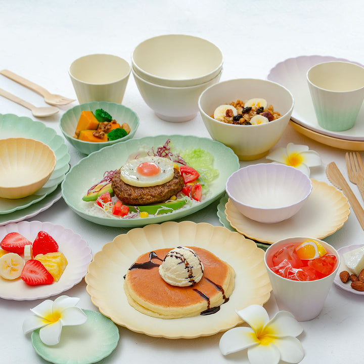 プレート 24cm L フラワープレート Shell プラスチック -13