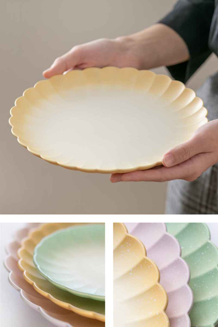 プレート 24cm L フラワープレート Shell プラスチック -7