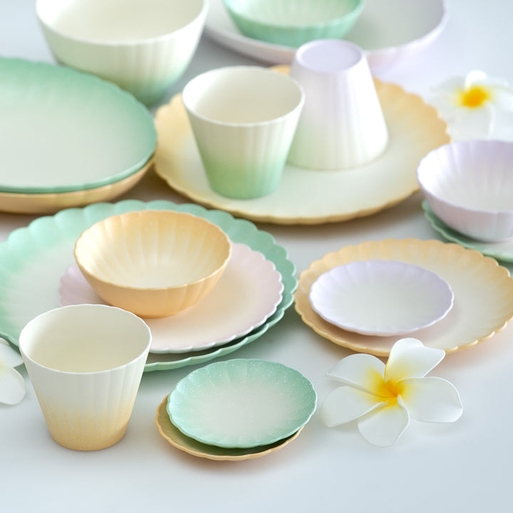 プレート 24cm L フラワープレート Shell プラスチック -8