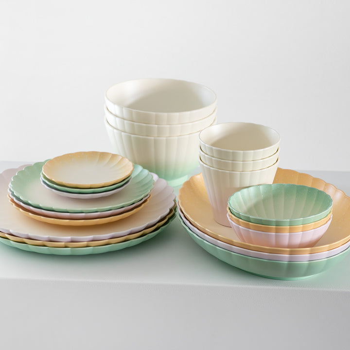 プレート 24cm L フラワープレート Shell プラスチック -11