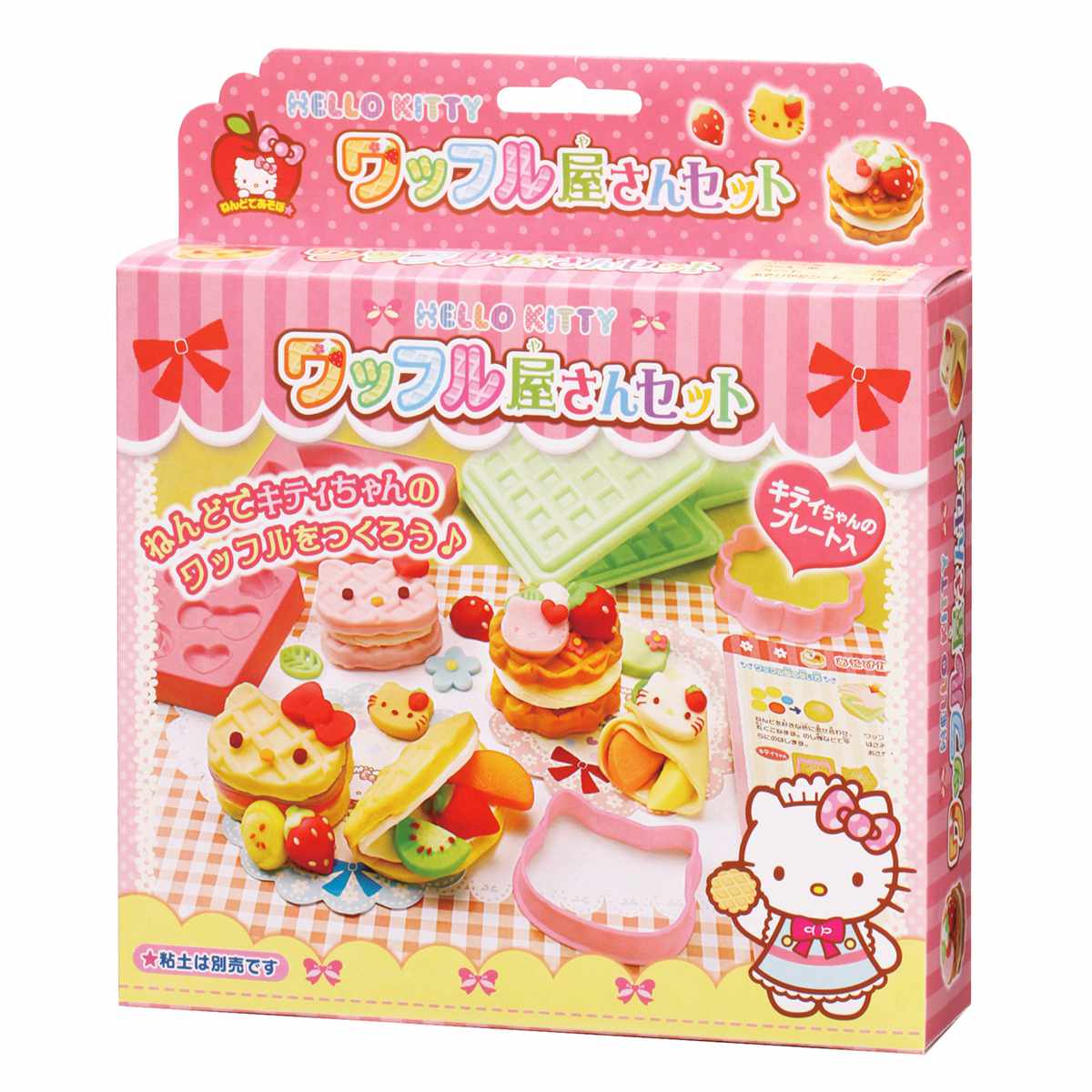 ねんど 型 ワッフル屋さんセット ハローキティ – ハウジー