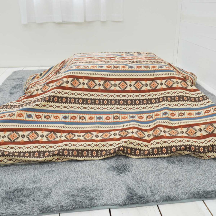 こたつ布団カバー 170×170cm 正方形 ラパス 綿100％ 日本製 -3