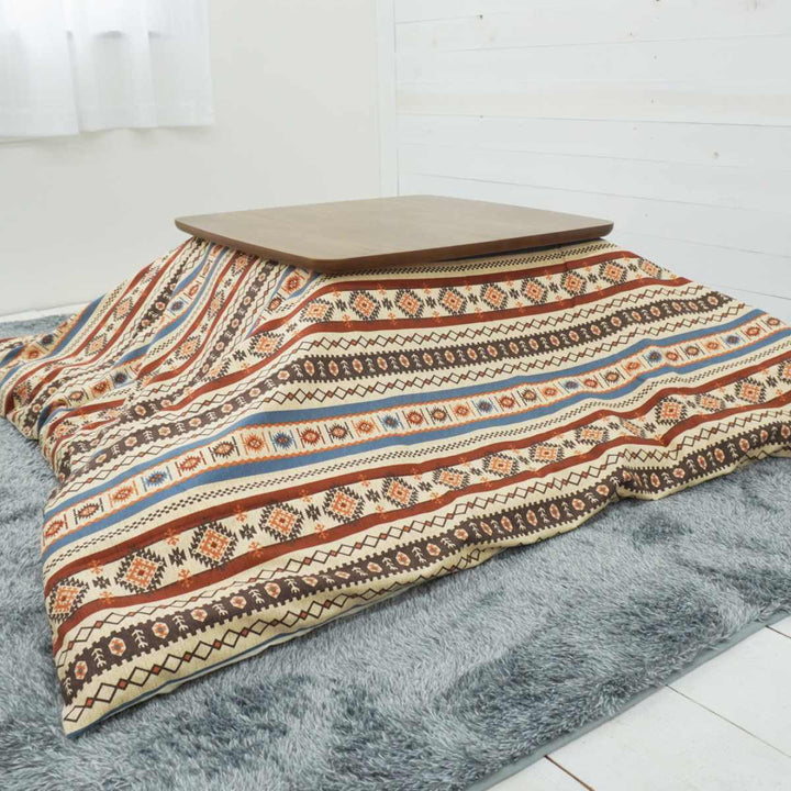 こたつ布団カバー 170×170cm 正方形 ラパス 綿100％ 日本製 -5