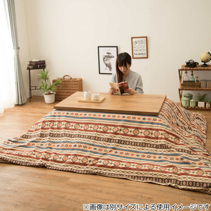 こたつ布団カバー 170×170cm 正方形 ラパス 綿100％ 日本製 -6