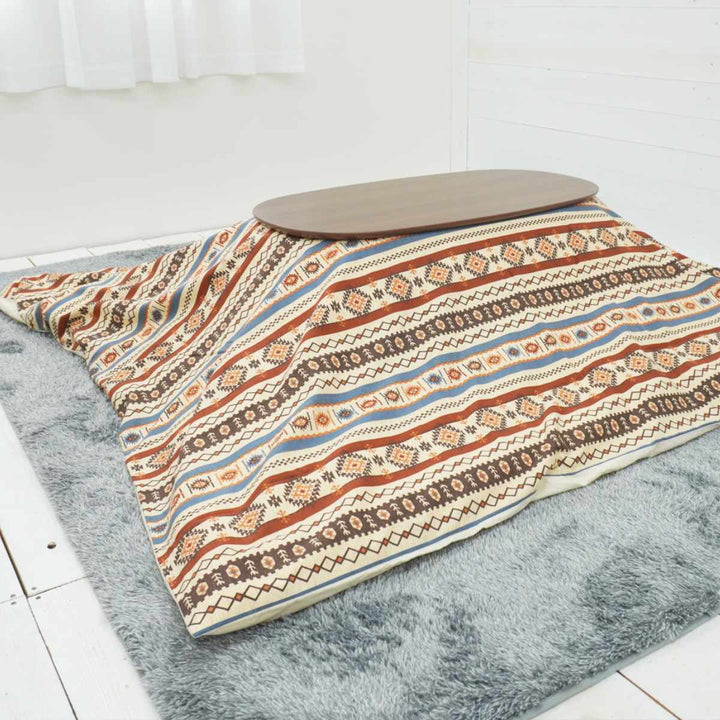 こたつ布団カバー 170×170cm 正方形 ラパス 綿100％ 日本製 -9