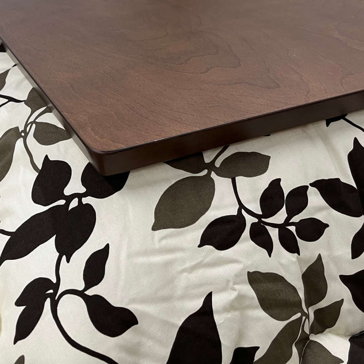 こたつ布団カバー 170×170cm 正方形 リーフ 綿100％ 日本製 -7