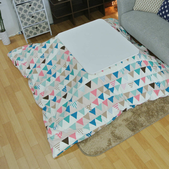 こたつ布団カバー 170×170cm 正方形 フラッグ 綿100％ 日本製 -3