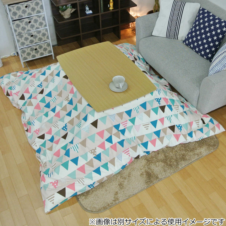 こたつ布団カバー 170×170cm 正方形 フラッグ 綿100％ 日本製 -6