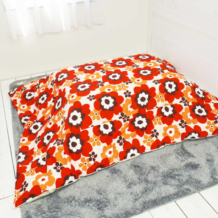 こたつ布団カバー 170×170cm 正方形 フフラ 綿100％ 日本製 -4