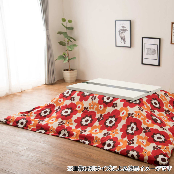 こたつ布団カバー 170×170cm 正方形 フフラ 綿100％ 日本製 -6