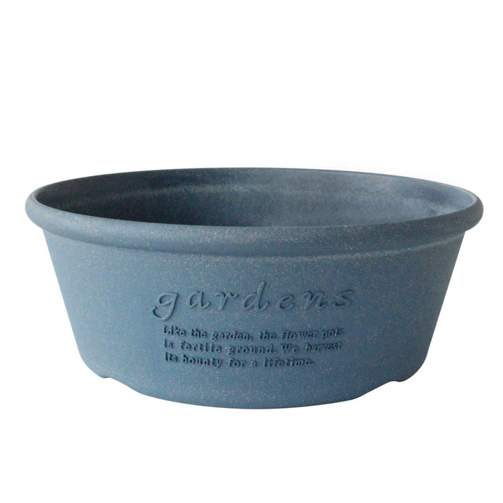 プランター エコプランター浅型 直径36.3cm 木粉入り -15