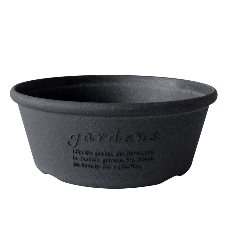 プランター エコプランター浅型 直径36.3cm 木粉入り -16