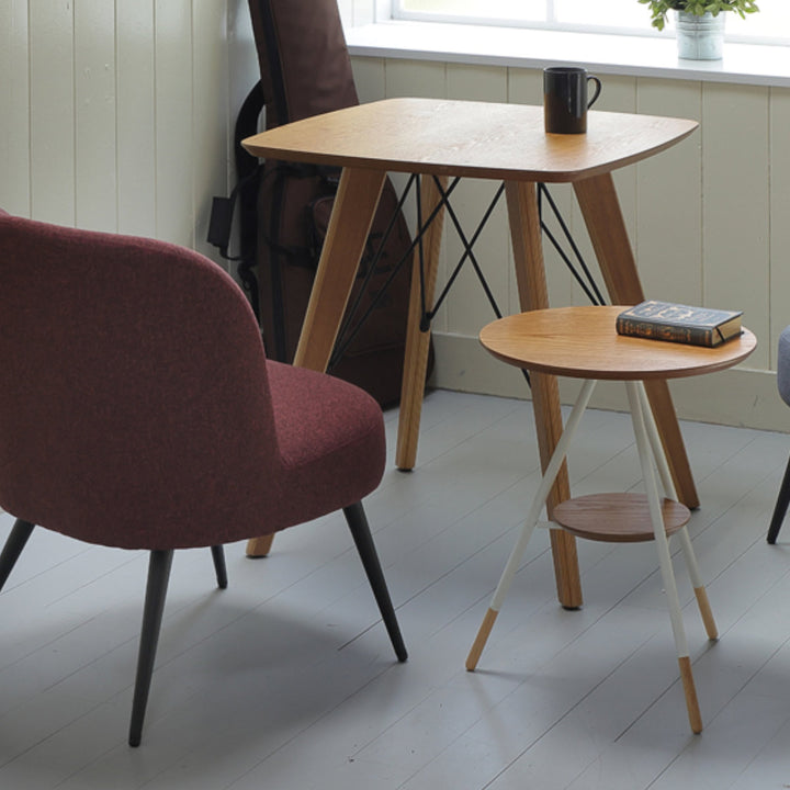 サイドテーブル 高さ50cm オーレ 木製 -8